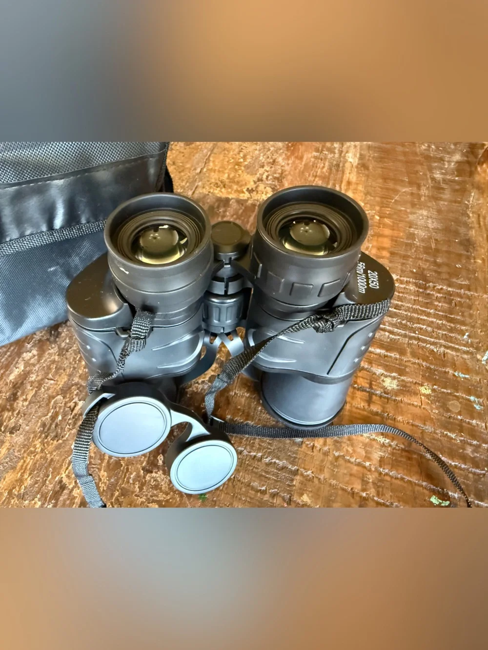 Flyant Black 20x50 HP Binoculars with Carry Case